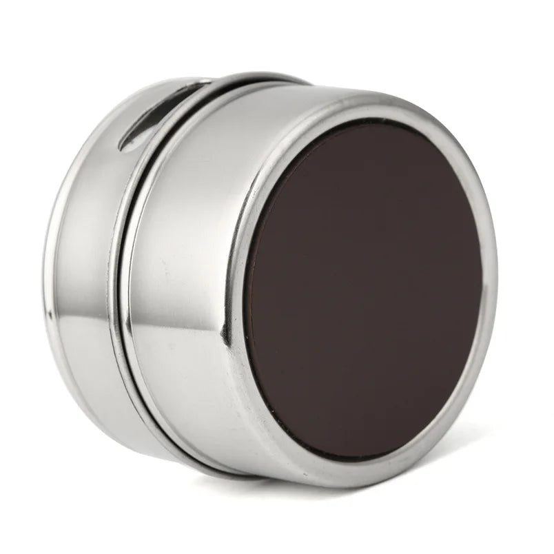 Stainless Steel Magnetic Spice Jar With Labels